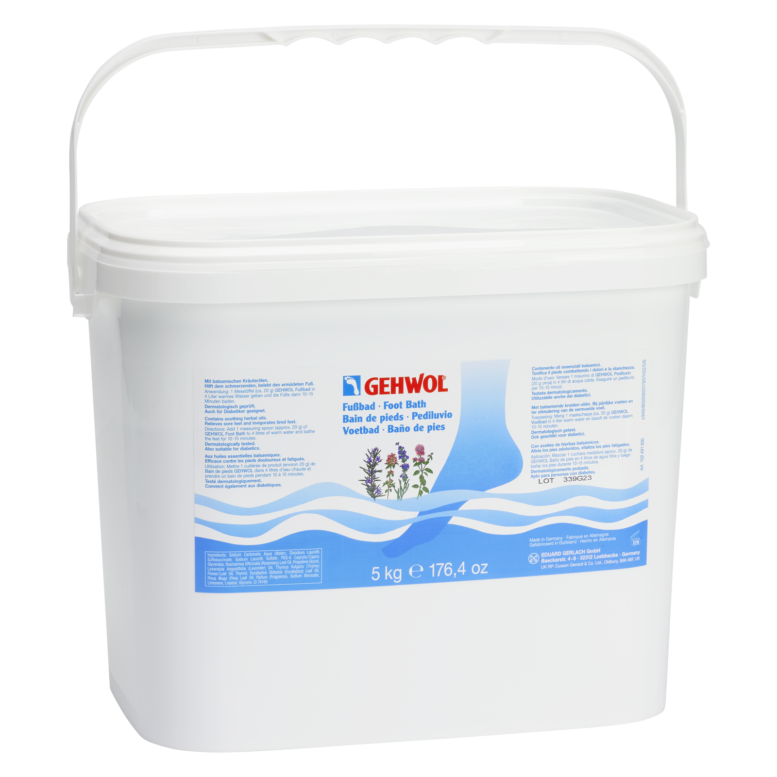 Gehwol jalavann<span> - </span>5kg