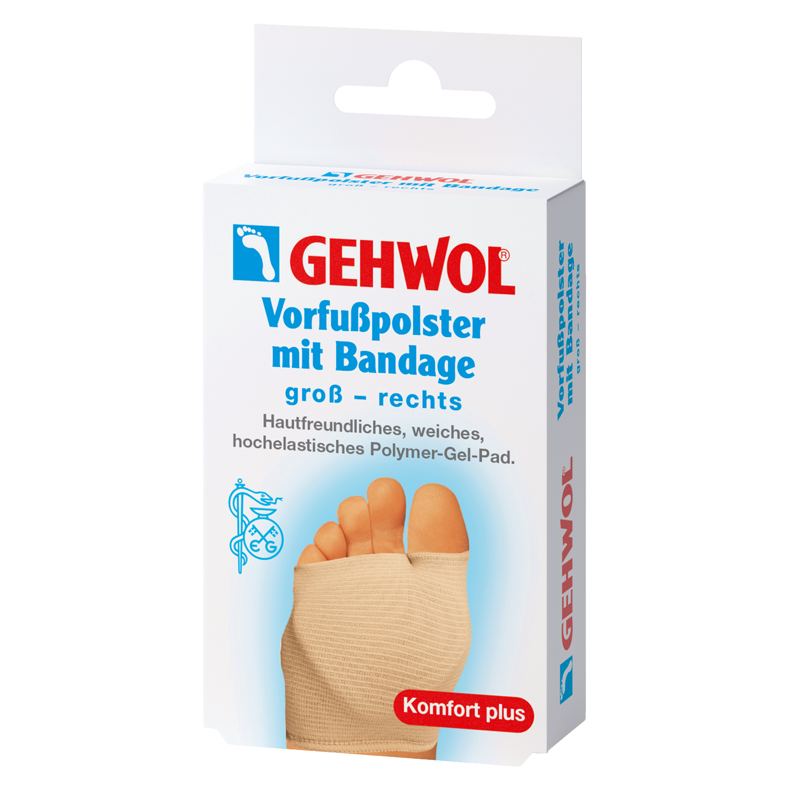 GW Metattasal sidemega padi<span> - </span>Suur parempoolne