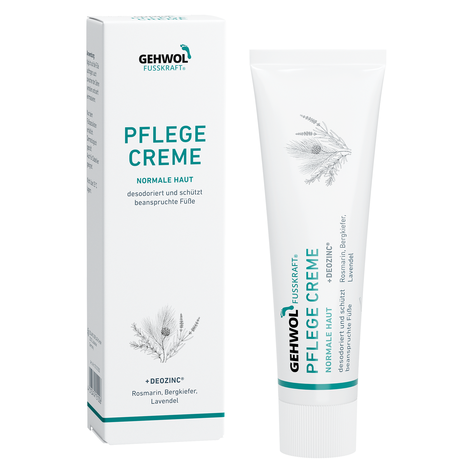 Gehwol Fusskraft hooldav kreem (endine "Green")