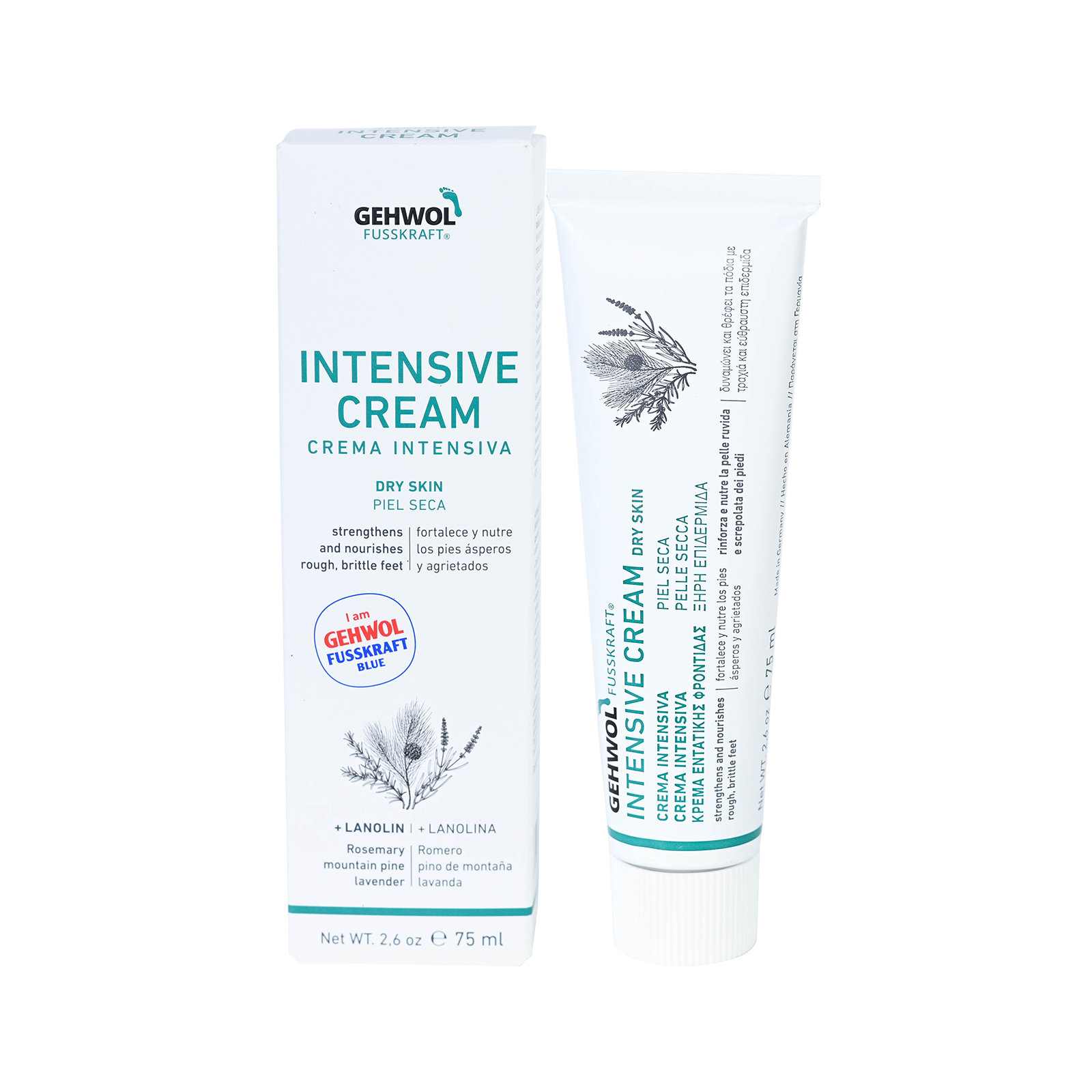 Gehwol Fusskraft intensiivne kreem (endine "Blue")<span> - </span>125ml